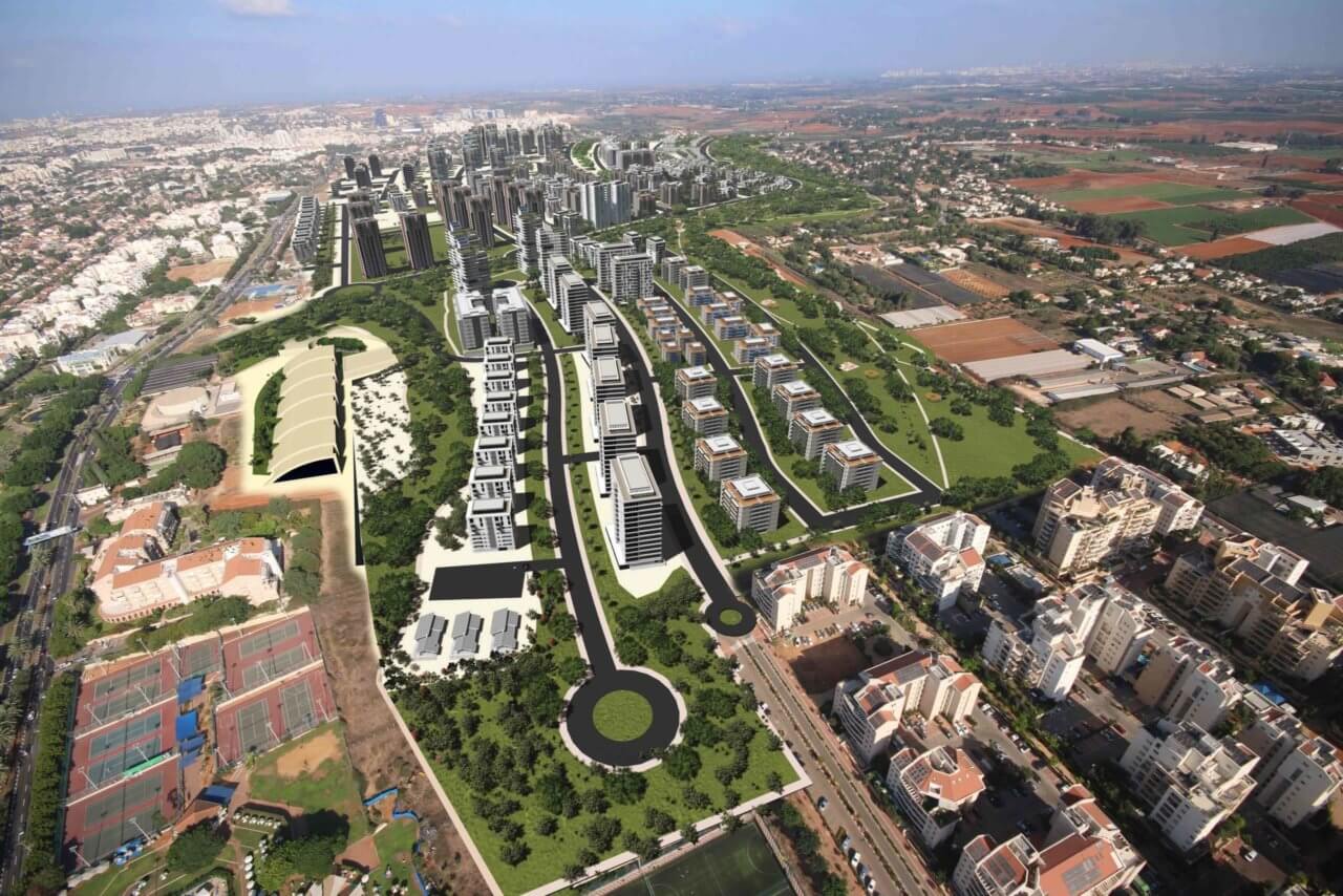 מתחם בן יהודה צפון כפר סבא